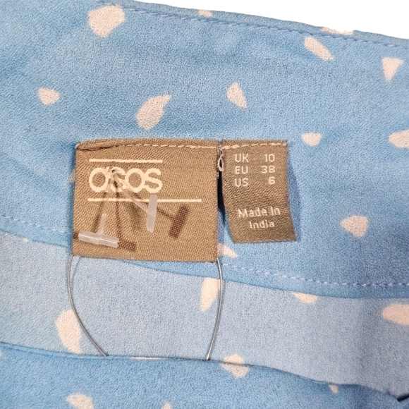Asos Blue Tank Top Size 6 - Picture 2 of 3